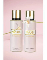 WUE. Çiçeksi - Meyvemsi - Odunsu Kadın Vücut Spreyi 2x250 ml