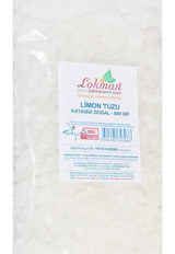 LokmanAVM Kristal Limon Tuzu Paket 500 gr