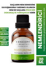 Concept Beauty Moisturizing Besleyici-Nemlendirici Unisex Saç Serumu 20 ml
