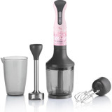 Arzum AR1087 750 ml Plastik Hazneli Turbolu Çift Bıçaklı 4'lü Blender Seti Pembe
