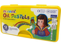 Monami 12'li Yağlı Pastel Boya