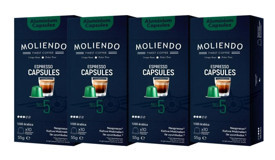 Moliendo Finest Coffee No:5 40'lı Espresso Kapsül Kahve