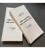 Soft Kağıt Desenli Kağıt Peçete 50'li