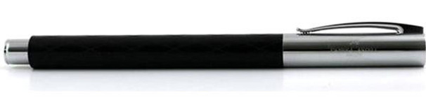 Faber Castell Kartuşlu Krom Doldurulabilir M Uç Siyah Dolma Kalem