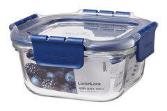 Lockn Lock Top Class Kare Plastik Saklama Kabı 500 ml