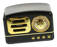 Shanrya Retro 3 W Siyah Bluetooth Hoparlör