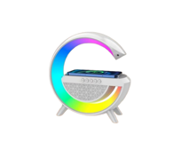 Torima BT-2301 10 W Işıklı Beyaz Bluetooth Hoparlör