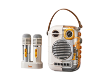 Divoom Spark Pro 80 W Beyaz-Sarı Bluetooth Hoparlör
