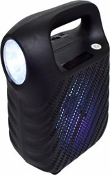 Ultratekno GTS 1705 5 W Radyolu Işıklı Lacivert Bluetooth Hoparlör