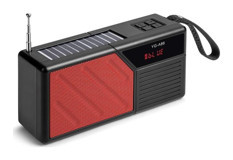Concord YGA86 Radyolu Işıklı Kırmızı Bluetooth Hoparlör
