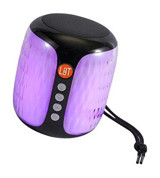 Linktech L208 5 W Işıklı Siyah Bluetooth Hoparlör