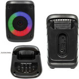 Kimiso AM-242 Işıklı Siyah Bluetooth Hoparlör