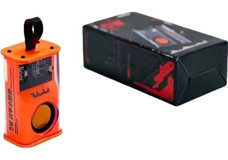 Kangrui-HB Mecha 5 W Turuncu Bluetooth Hoparlör