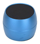 Lazmin112 Mini Işıklı Mavi Bluetooth Hoparlör