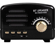 Shinee Retro 3 W Radyolu Siyah Bluetooth Hoparlör
