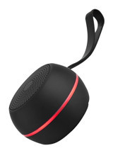 Tfixol Mini 5 W Işıklı Siyah Bluetooth Hoparlör