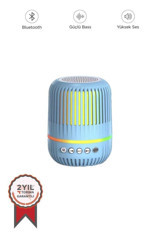 Torima GTS-2150 3 W Işıklı Yeşil Bluetooth Hoparlör