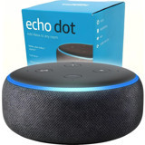 Amazon Echo Dot Gen 3 Işıklı Siyah Bluetooth Hoparlör