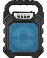 Turgut Ticaret SK-668 5 W Işıklı Mavi Bluetooth Hoparlör
