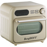 Berghoff Gem Retro 18 lt Izgaralı Vintage Mini Fırın Krem