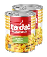 Tada Konserve Mısır 2x400 gr