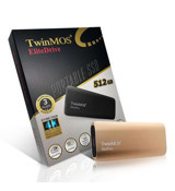 Twinmos External 512 GB USB Type C USB 3.2 Taşınabilir SSD Gold