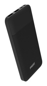 Phixi 10000 mAh Type C-USB Çoklu Bağlantı Powerbank Siyah