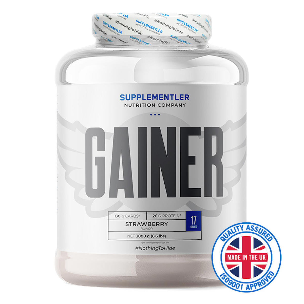 Supplementler 17 Servis Kilo Aldırıcı Gainer 3000 gr Toz