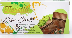 Fıorella Dubai Antep Fıstığı-Kadayıf Sütlü Çikolata 200 gr
