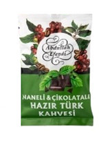 Abdullah Efendi Çikolatalı-Naneli Orta Kavrulmuş Türk Kahvesi 100 gr