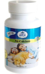 Apex Ax Calcium D Vitamini Köpekler İçin 75 Tablet Köpek Vitamini