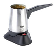 Cvs DN-1918 800 W 4 Fincan 300 ml Kapasiteli Çelik Elektrikli Cezve Siyah