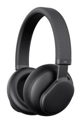 Bix Soundcraft H1 ANC Android & iOS Uyumlu Tek Mikrofonlu 5.3 Silikonlu Gürültü Önleyici Oyuncu Kablosuz Kulak Üstü Bluetooth Kulaklık Siyah