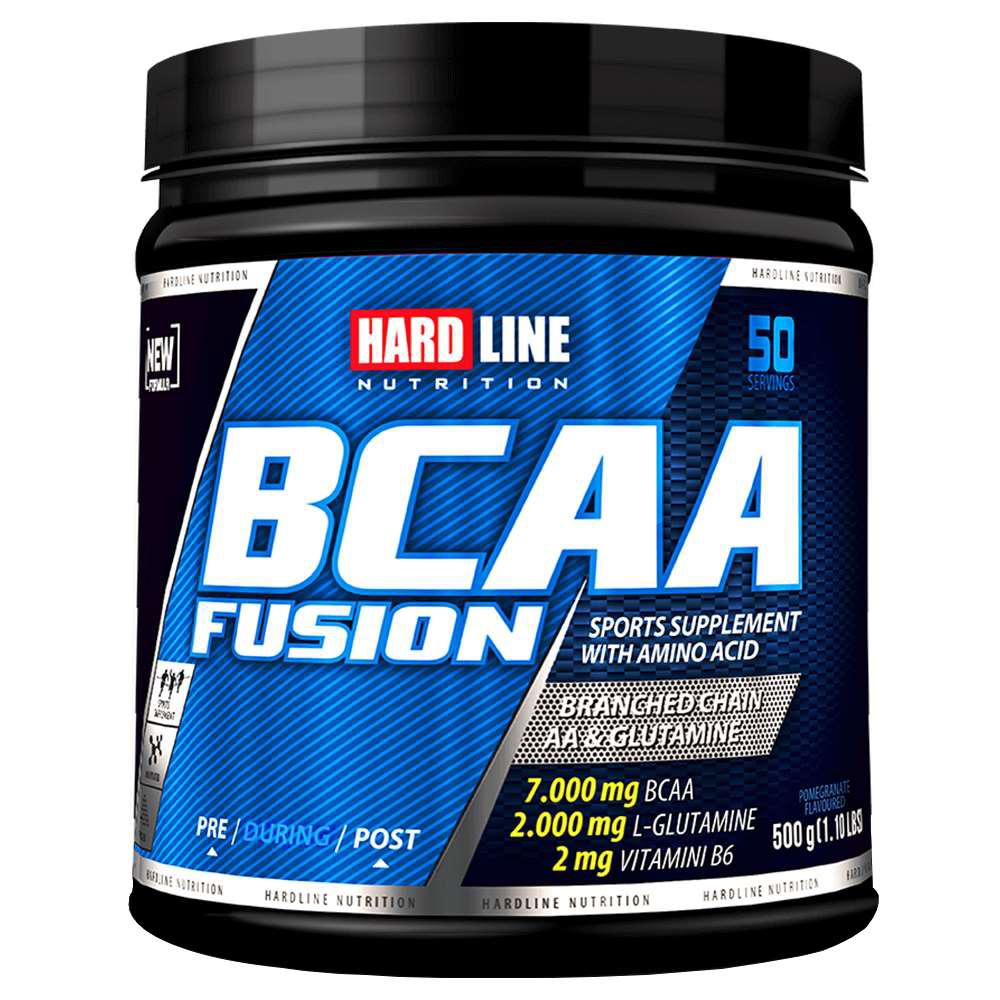 Hardline Nutrition Yeşil Elma Aromalı Kompleks Glutamin BCAA 525 gr Toz