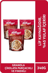 Kellogg's Çikolatalı-Fındıklı Granola 3x340 gr