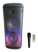 Torima KTS-1626 Radyolu Işıklı Taşınabilir Siyah Bluetooth Hoparlör