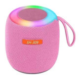 Concord SH-309 3 W Işıklı Taşınabilir Pembe Bluetooth Hoparlör