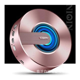 Lebeigo Liqin S1 Işıklı Taşınabilir Pembe Bluetooth Hoparlör