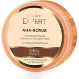 Faberlic AHA Scrub Sıkılaştırıcı Krem Kavanoz Yüz ve Vücut Peelingi 185 gr