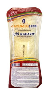 Gazioğlu Üçler Çiğ Kadayıf 500 gr