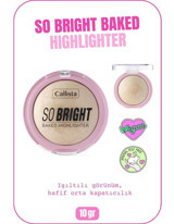 Callista So Bright Baked 01 Snowy Glowy Light Pot Toz Highlighter
