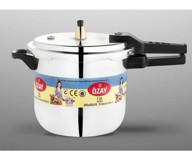 Özay Clipso Kapak Alüminyum Tabanlı 10 lt Düdüklü Tencere Siyah