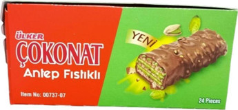 Ülker Çokonat Antep Fıstıklı Çikolata 30 gr 24'lü