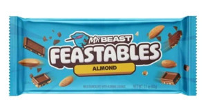 Feastables Mr Beast Almond Bademli Sütlü Çikolata 60 gr