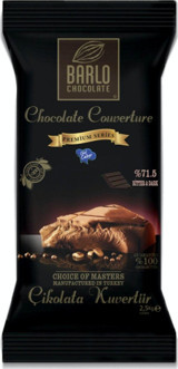 Efes Barlo Chocolate Kuvertur %71.5 Bitter Çikolata 2.5 kg