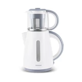 Homend Royaltea 1755H Otomatik Cam Demlikli 1500 W Plastik Gövdeli Beyaz Retro Çay Makinesi