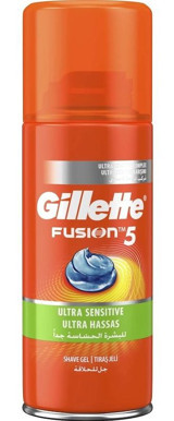Gillette Fusion 5 Hassas Ciltler İçin Seyahat Boyu Tıraş Köpüğü 75 ml