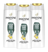 Pantene Pro-V Kepek Karşıtı Tüm Saçlar İçin 3'ü 1 Arada Şampuan 3x400 ml