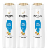Pantene Pro-V Bakım Yapan Tüm Saçlar İçin 3'ü 1 Arada Şampuan 3x350 ml