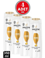 Pantene Pro-V Onarıcı Tüm Saçlar İçin 3'ü 1 Arada Şampuan 4x350 ml